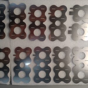 Complete VanMoof S3 X3 battery nickel connection plate set